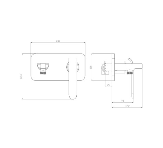 Гигиенический душ  Lemark Melange LM4919CW со смесителем белый/хром